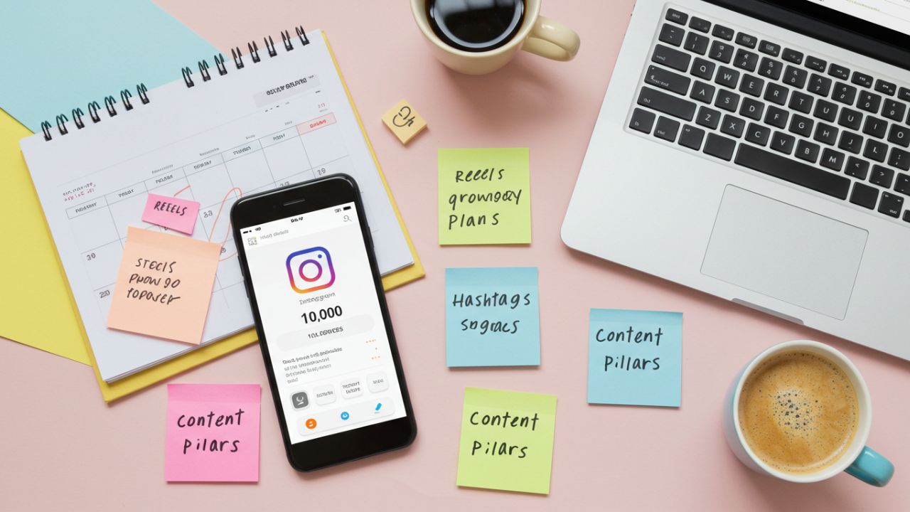 90-Day Strategy to Reach 10,000 Followers on Instagram