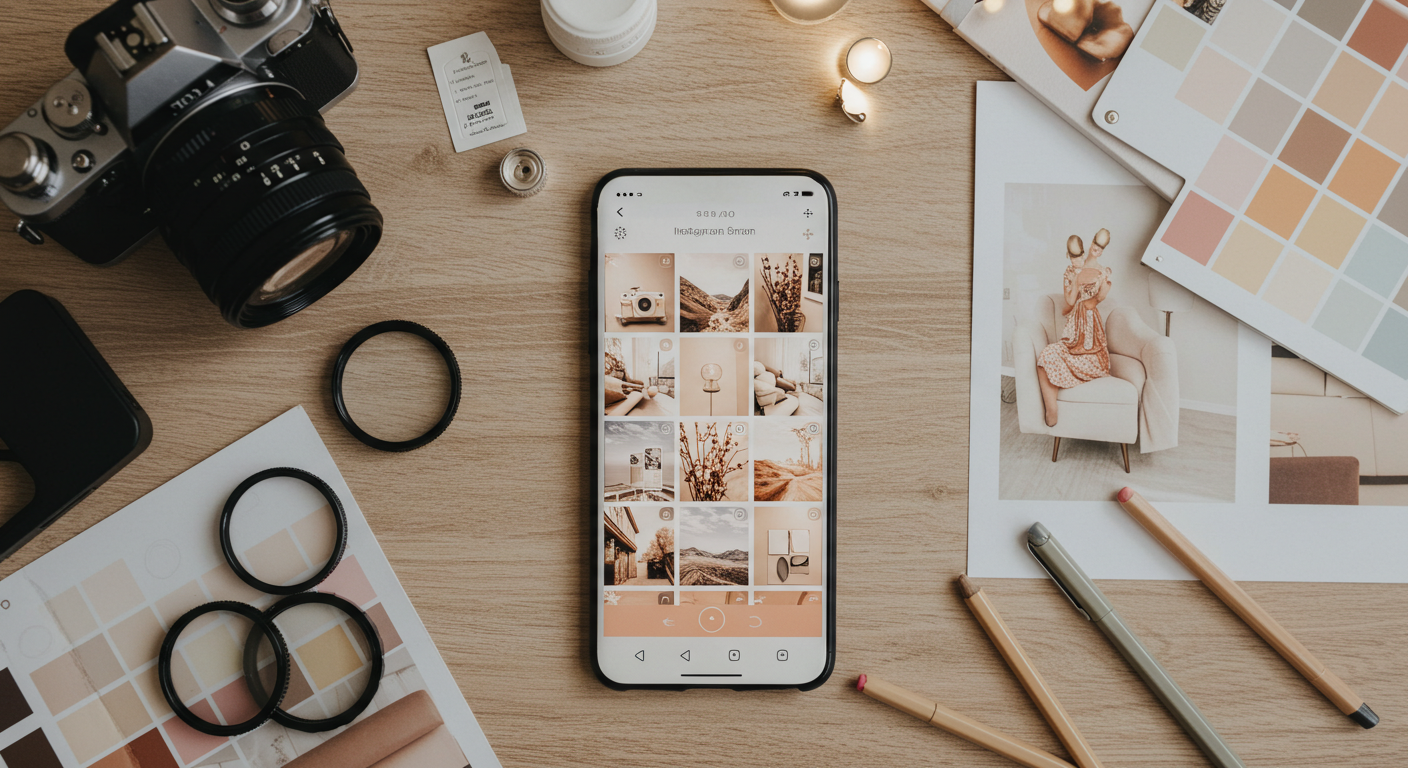 How to Create a Thematic Feed with Cohesive Colors