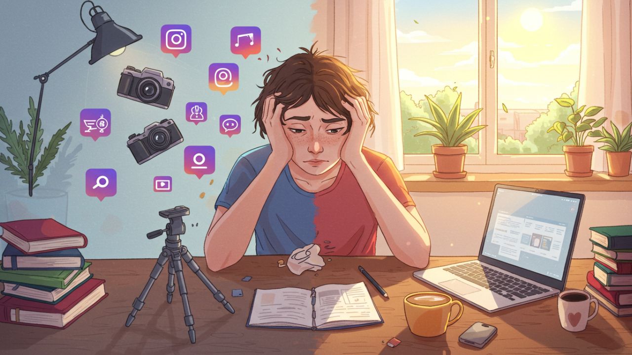 The Balance Between Personal Life and Content on Instagram