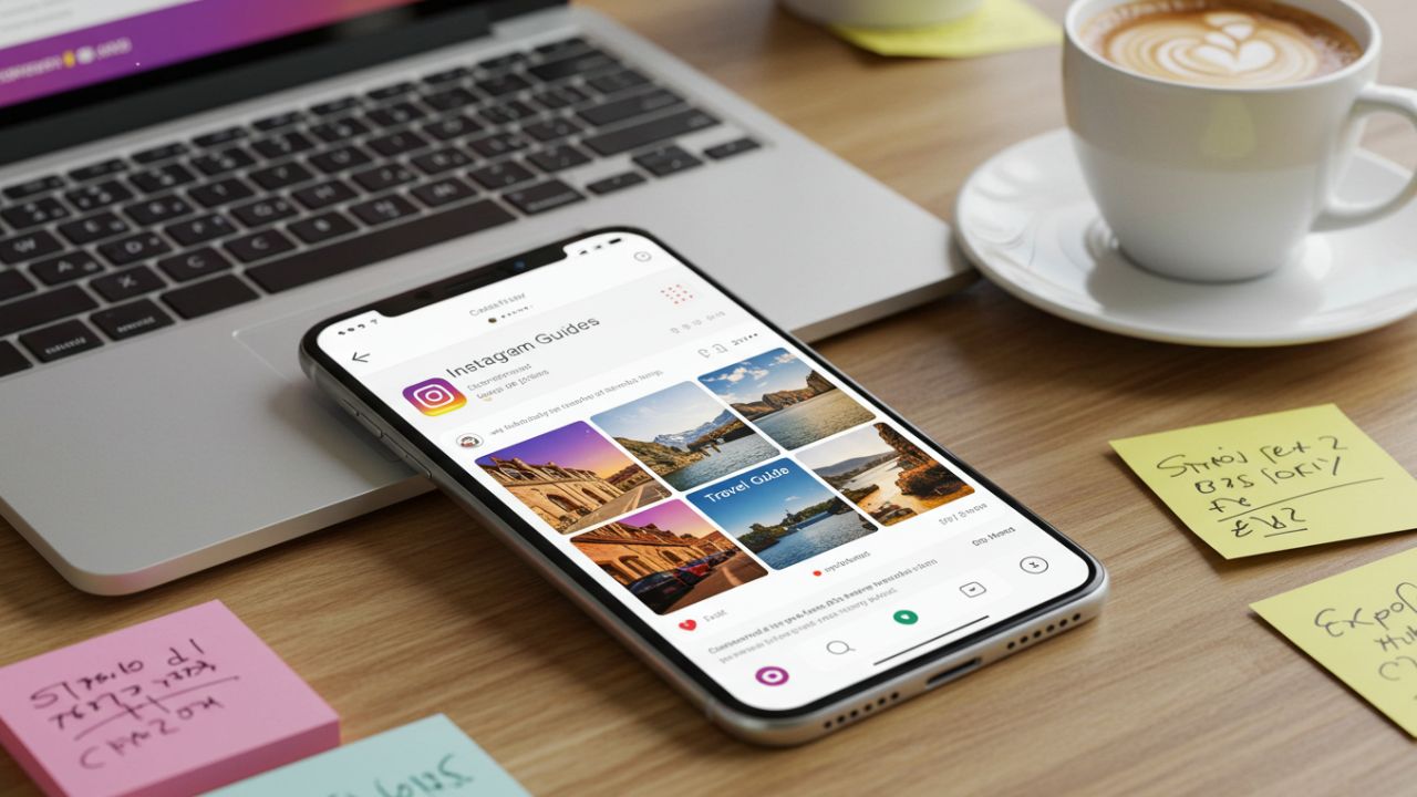 Using Instagram Guides to Share Curated Content