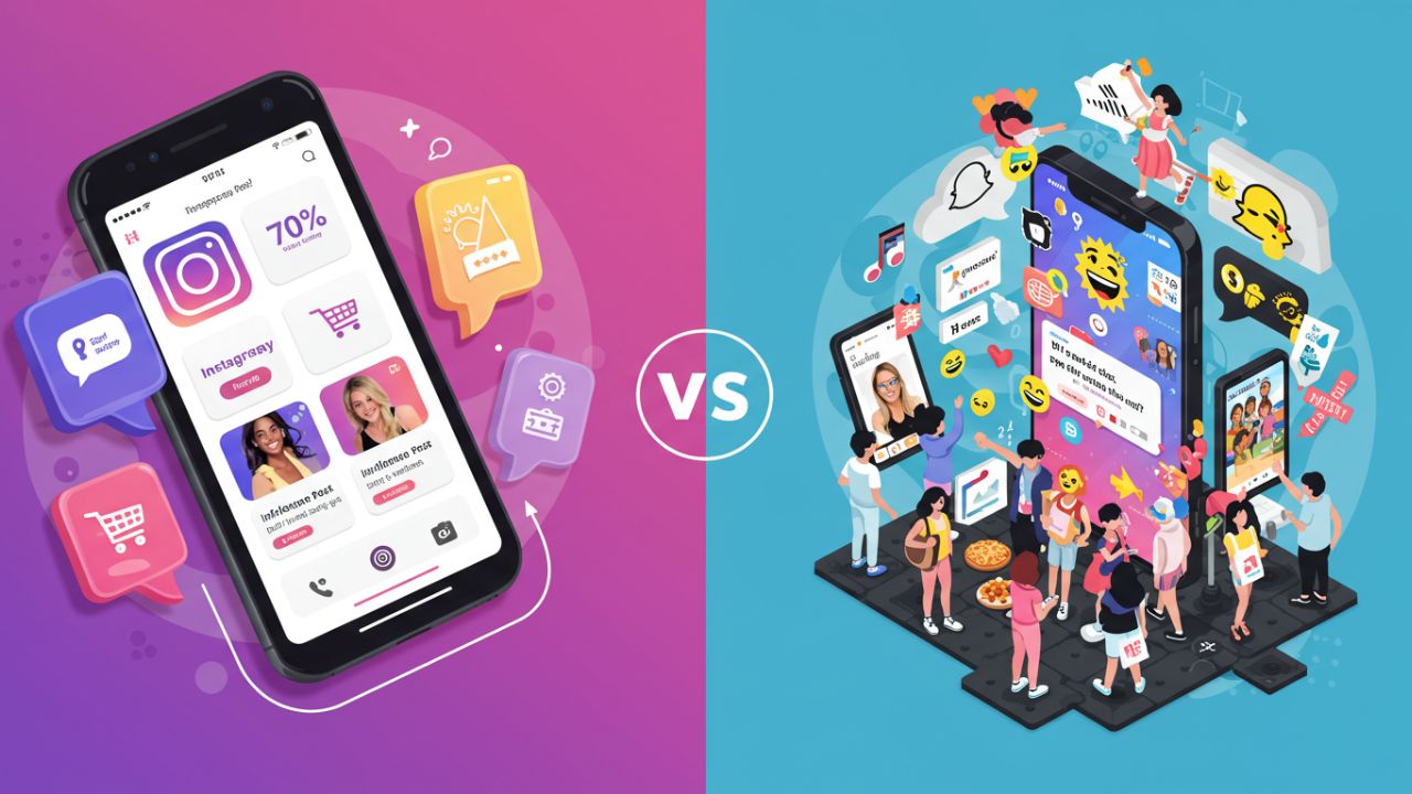 Instagram vs. Snapchat