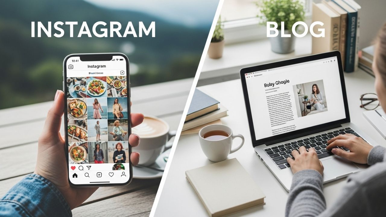 Instagram vs Blog
