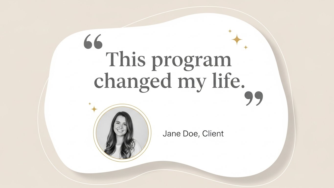 Client Testimonial Templates