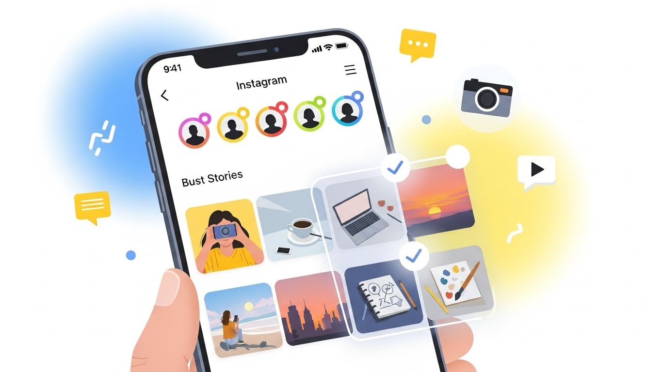 How to Use Instagram’s Multi-Upload Feature in Stories