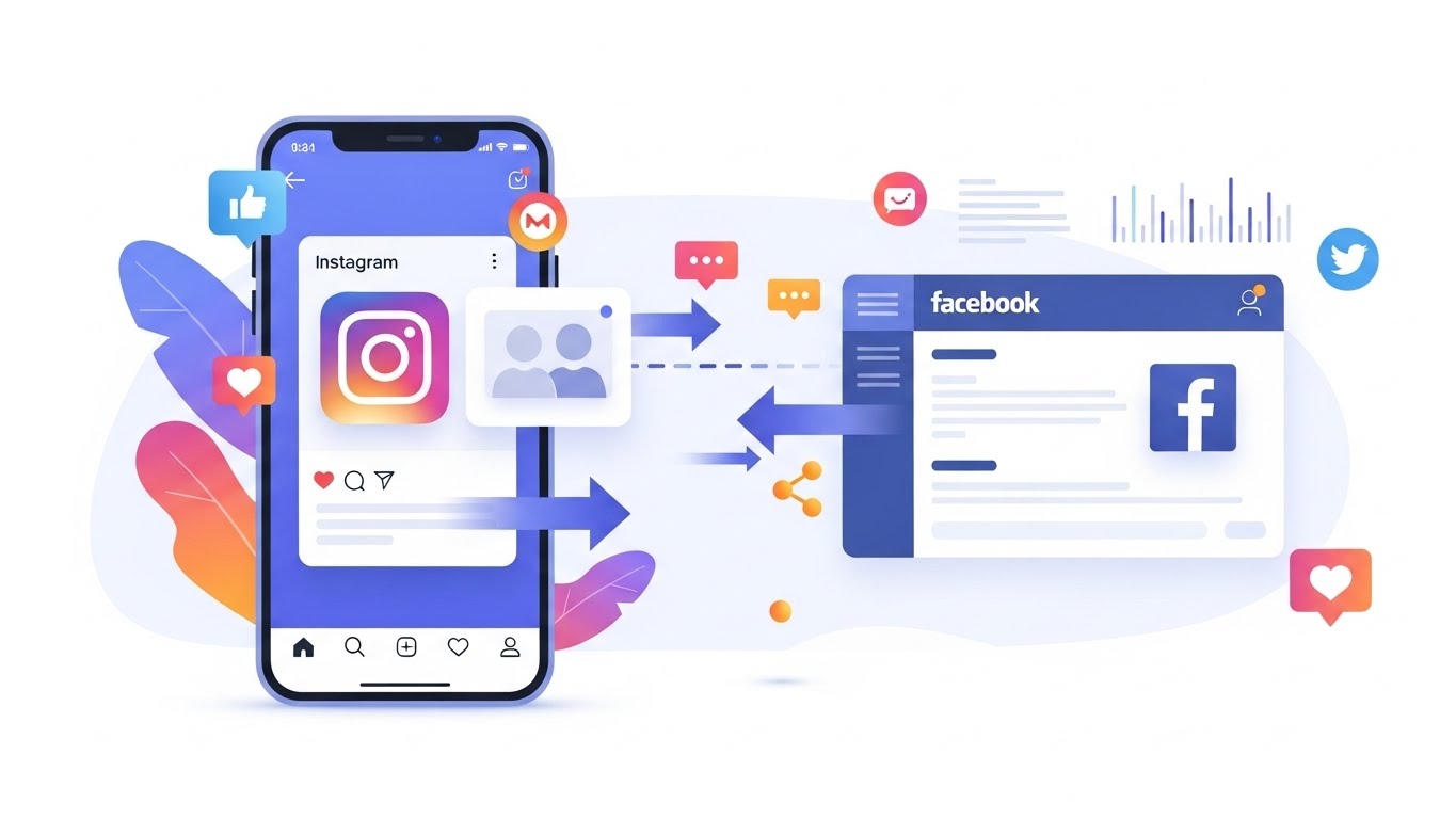 Instagram’s Cross-Posting with Facebook