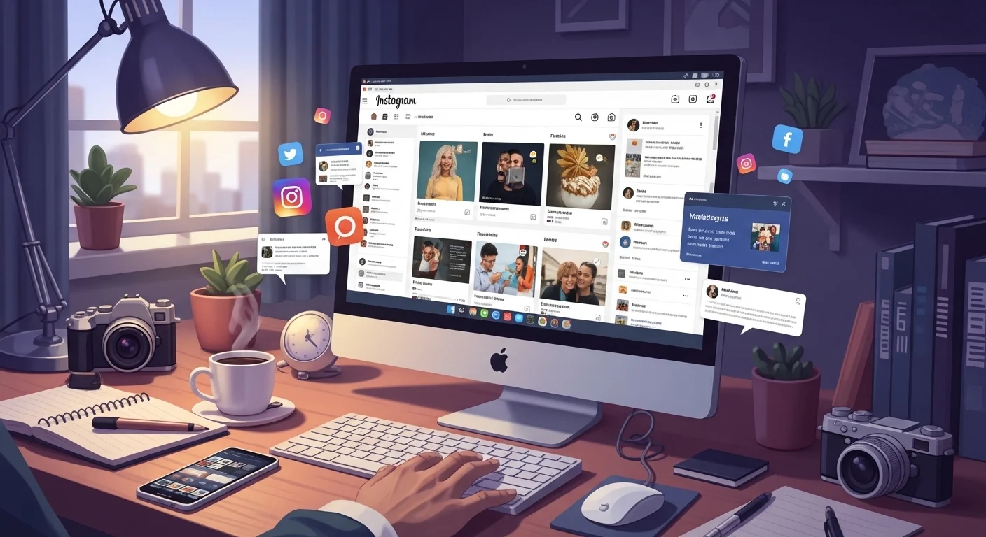 Instagram on Desktop