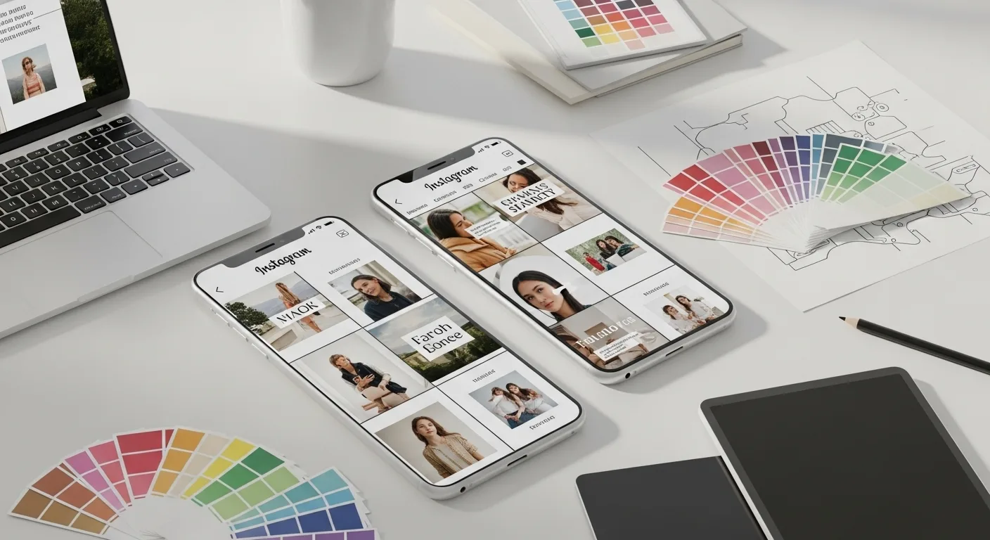 Visual Identity for Instagram